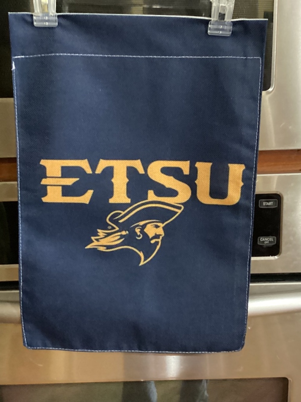 NEW ETSU Garden Flag, Double Sided, EAST Tennessee State University Buccaneers,